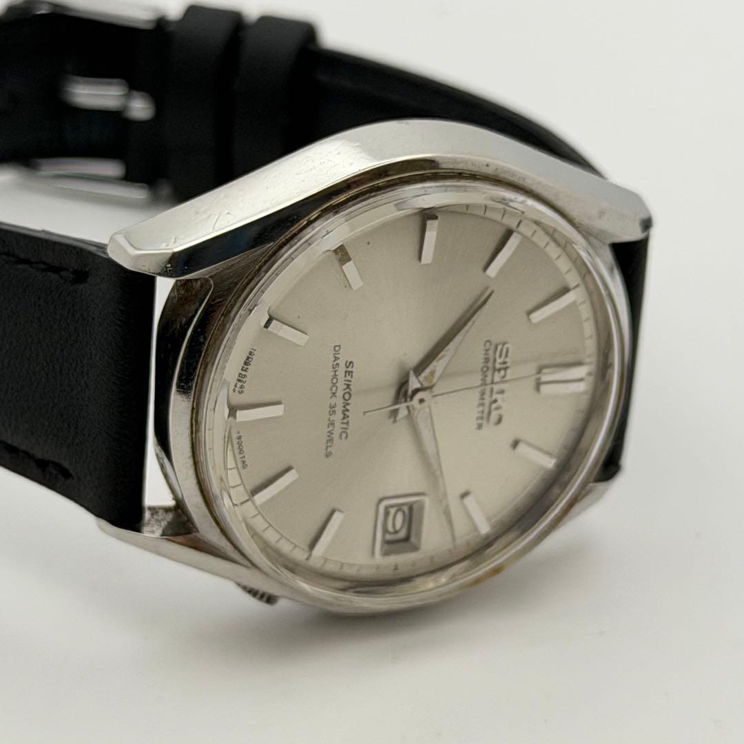 【超希少】セイコー　マチック　自動巻　デイト　美品　6245-9000 ホワイト