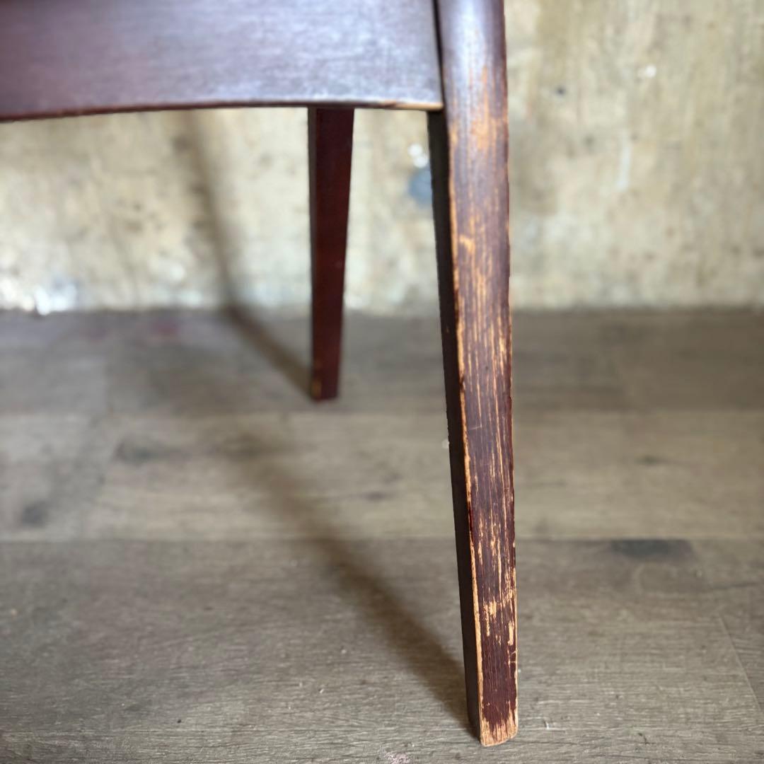 秋田木工　スタッキングスツール　ブラック　剣持勇　曲木