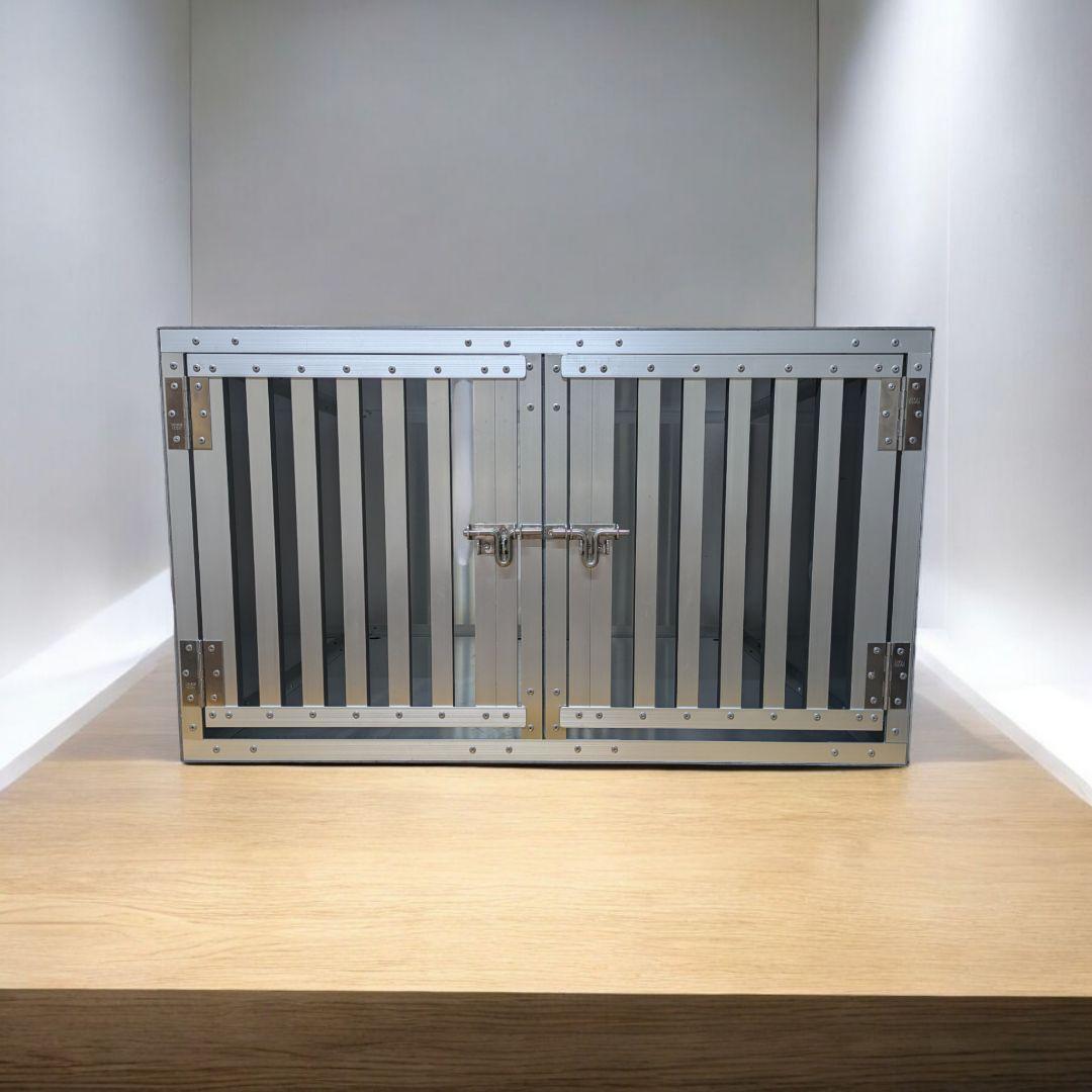 アルミドッグケージ 2頭用 ✳ 中型犬 車載用 - メルカリ