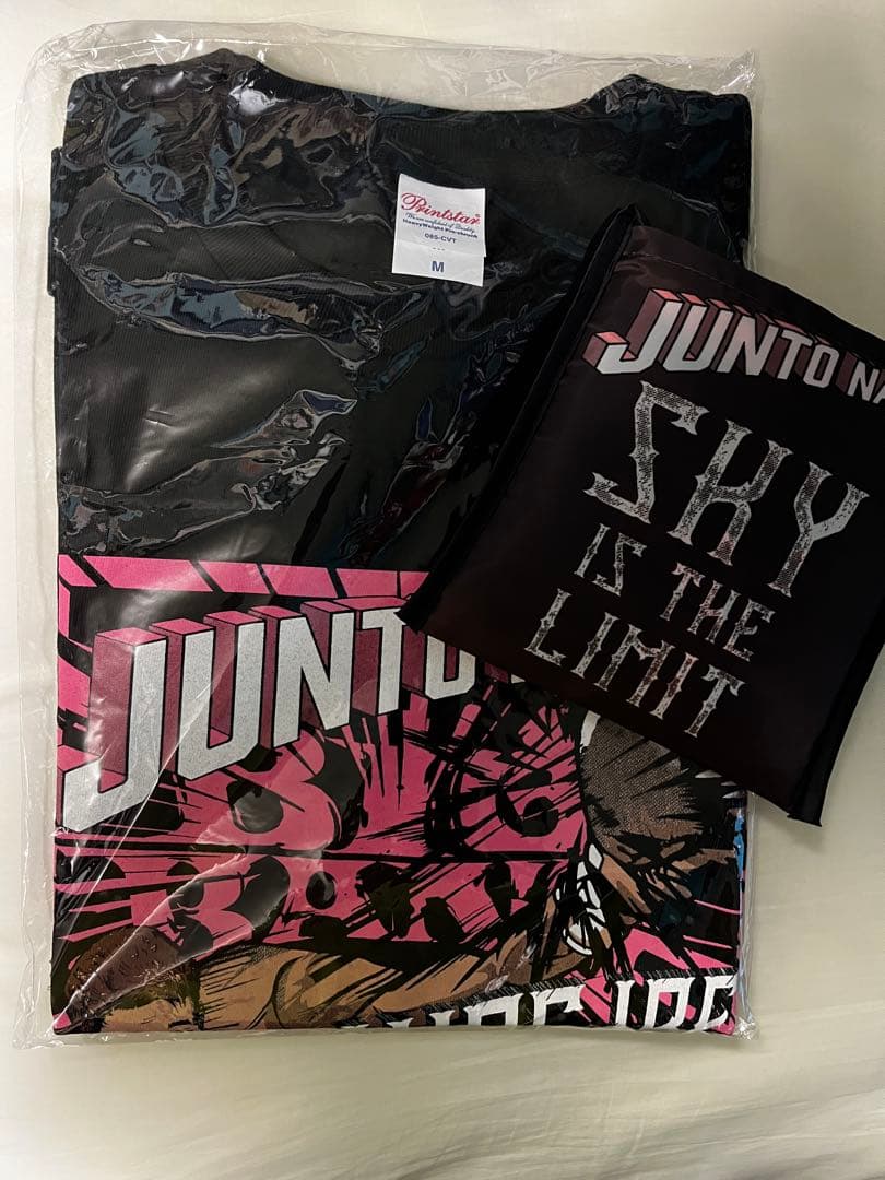 中谷潤人　統一戦記念　Tシャツ　Mサイズ　エコバッグ 中谷潤人 統一戦記念 Tシャツ Mサイズ エコバッグ 中谷潤人 統一戦記念