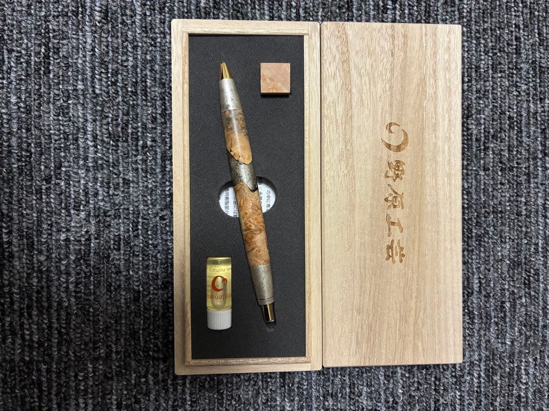 野原工芸 侘寂 侘寂カエデ瘤斑紋純銀色 - メルカリ