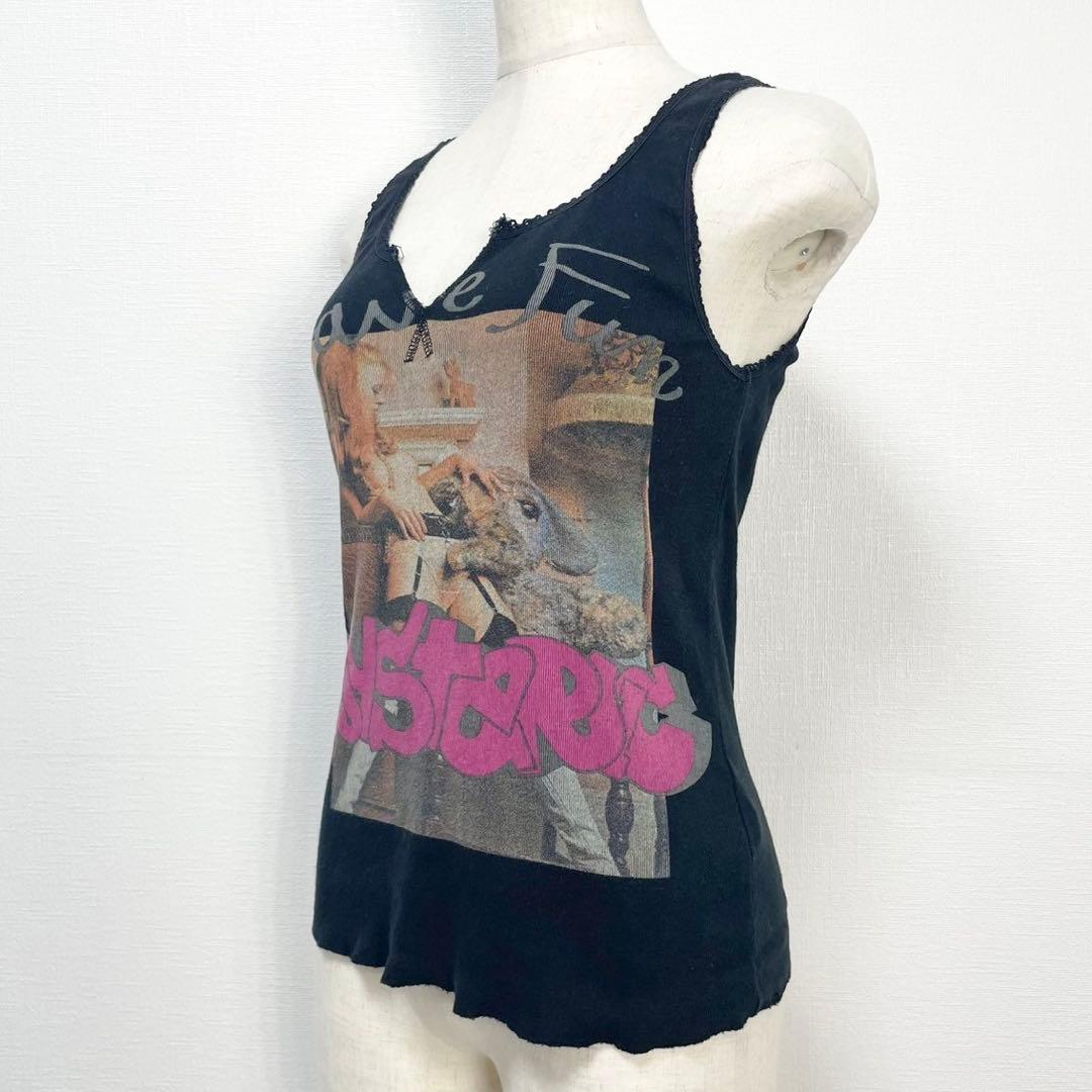 y2k✨️ 00s HYSTERIC GLAMOUR フォト ロゴ タンクトップ