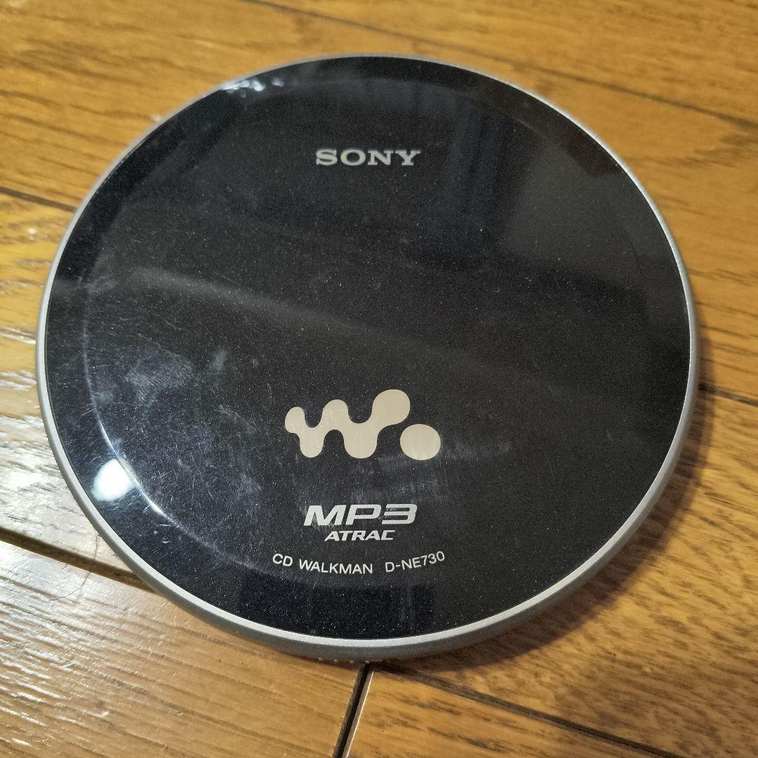 SONY MP3 ATRAC ポータブルCDプレーヤー D-NE730 ソニー - メルカリ