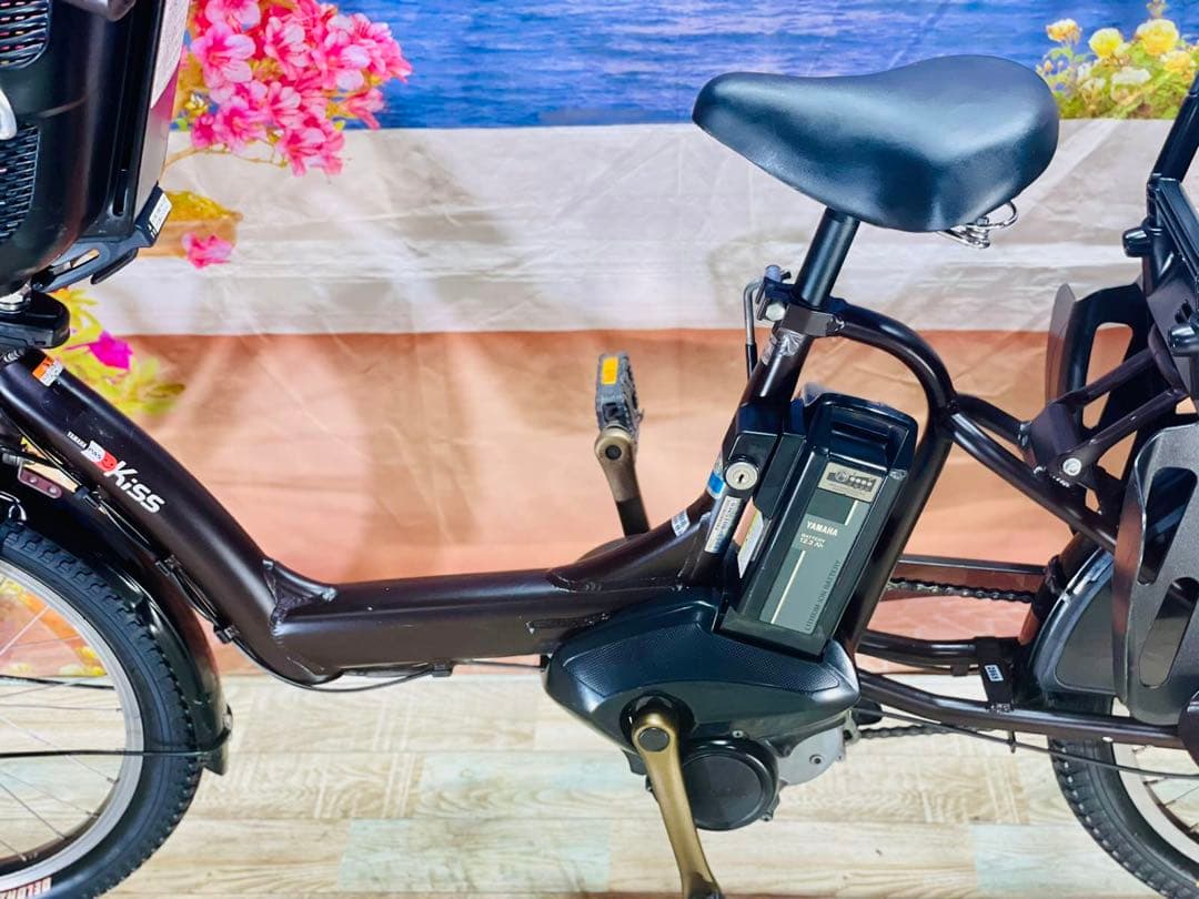 限定価格！パスキス12AH！⭐️ヤマハ子供乗せ電動アシスト自転車Y2865