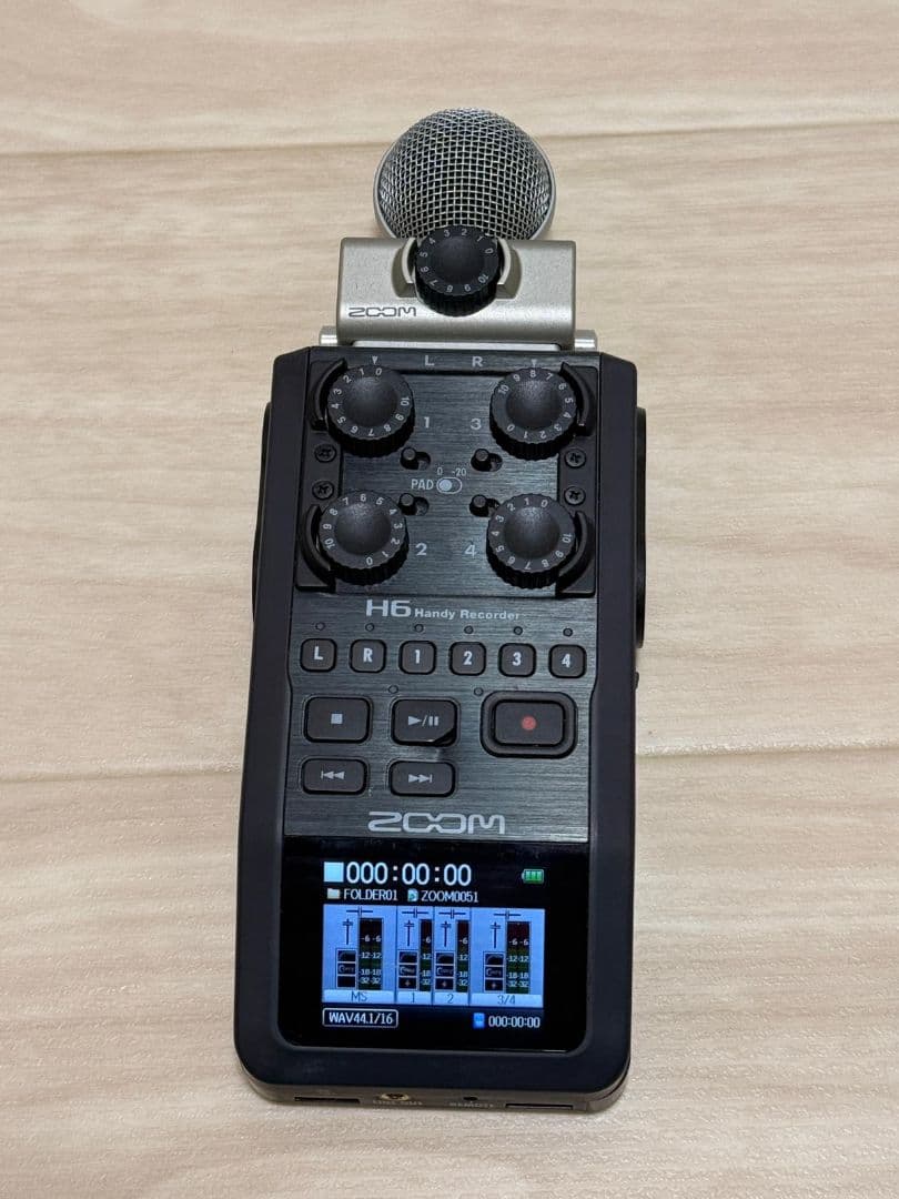 ZOOM ハンディレコーダー MSH-6 MS STEREO MIC