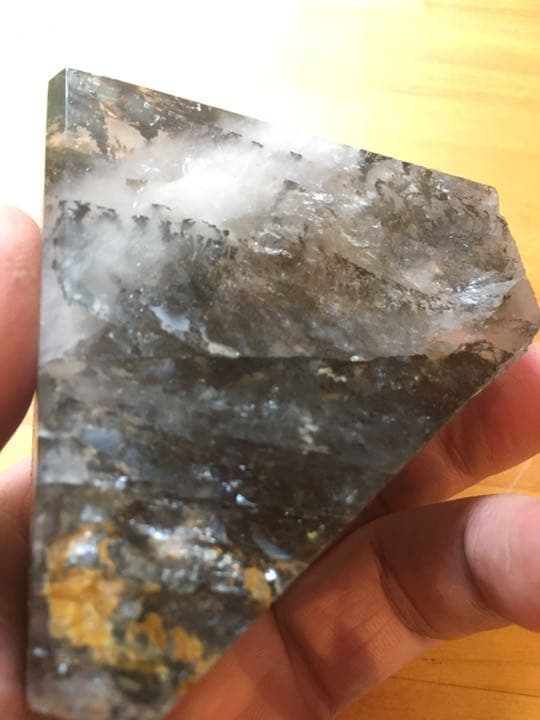 デンドライトクォーツ、デンドリティックガーデンクォーツ、737.2g 原石。希少