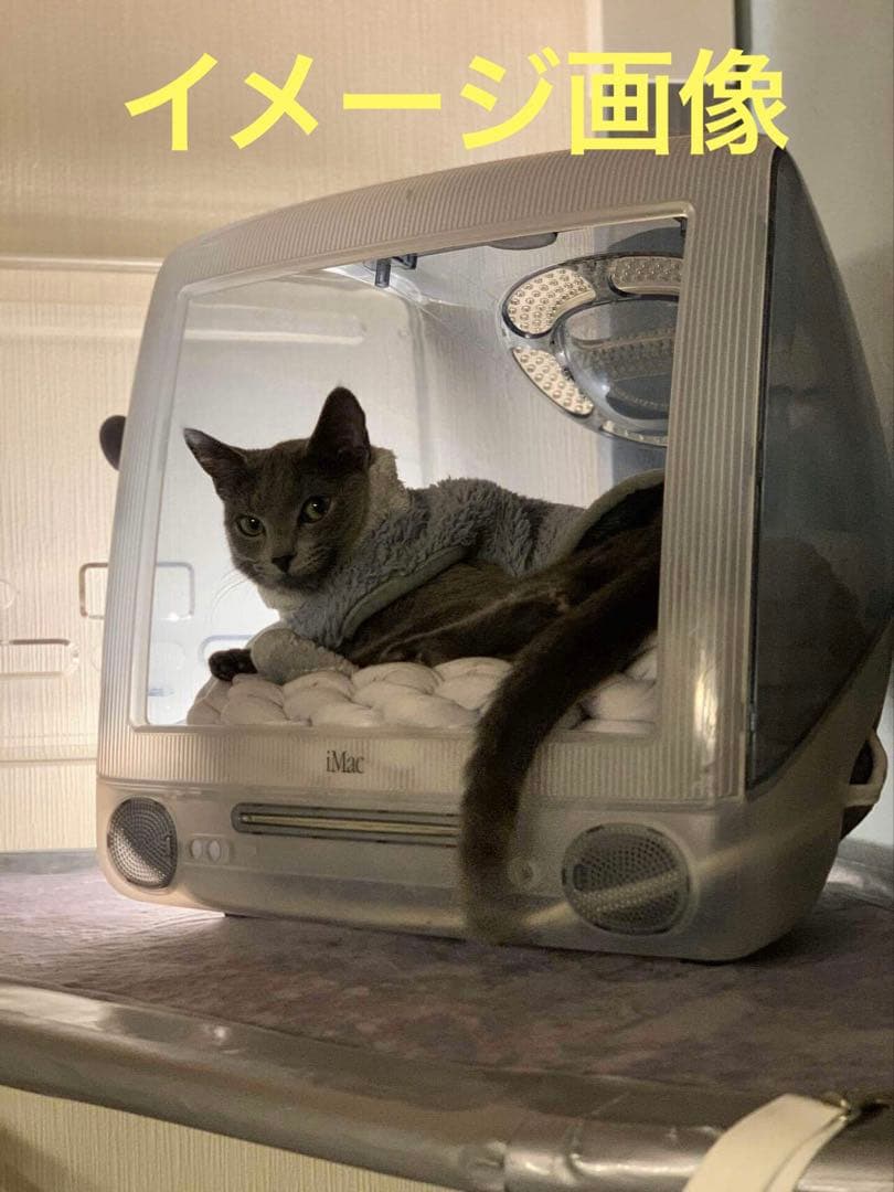 iMac G3 slot loading スケルトン グレー リメイク - メルカリ