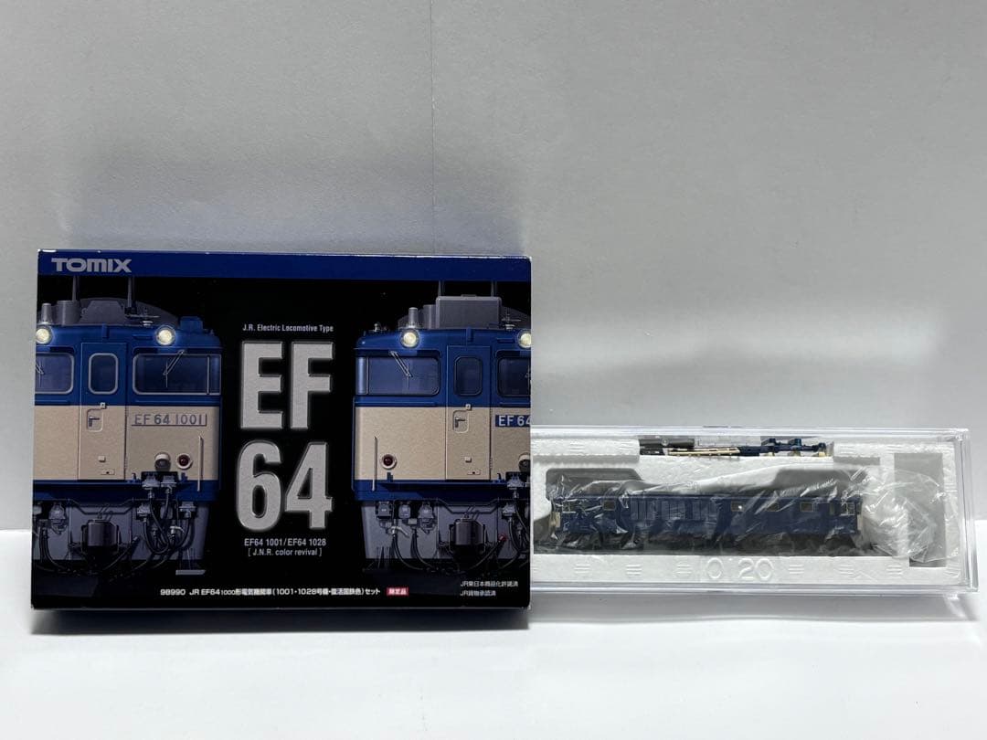 TOMIX 98990 バラし EF64 1001 復活国鉄色