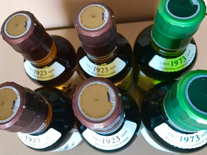 サントリーウイスキー山崎180ml×4本白州180ml×2本 大輔様専用 販売済み