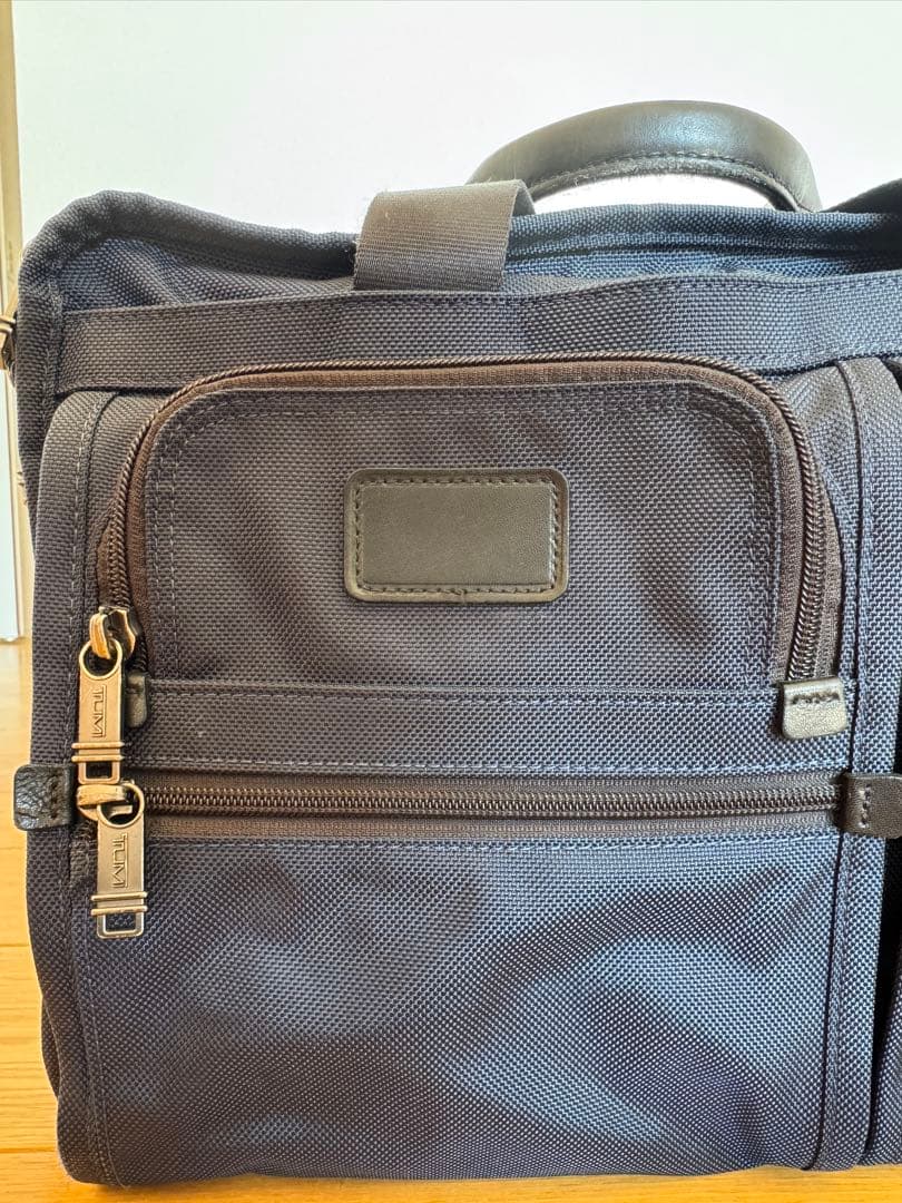 【美品】TUMI ビジネスバッグ 2way エキスパンダブル ブルー