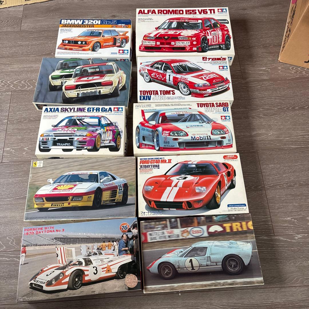 1/24 レーシングカープラモデル 10セット エッチングあり