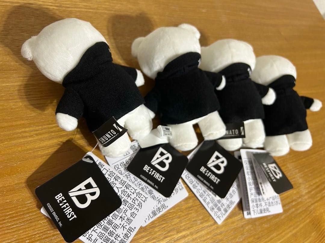 W*E様 BE:FIRST モアプラス マスコット BMSG パーカー 4体セッ