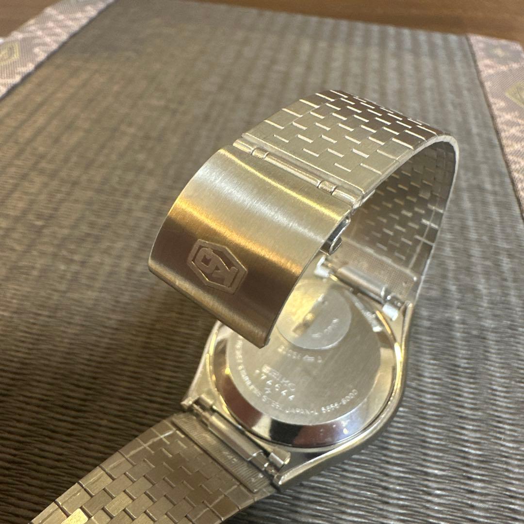 SEIKO キングクォーツ　 腕時計　稼動品　極美品　5856