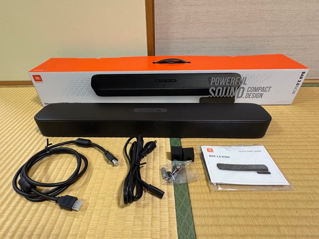 JBL サウンドバー BAR 2.0 NOIR JBL Bar 2.0 Noir サウンドバー Dolby