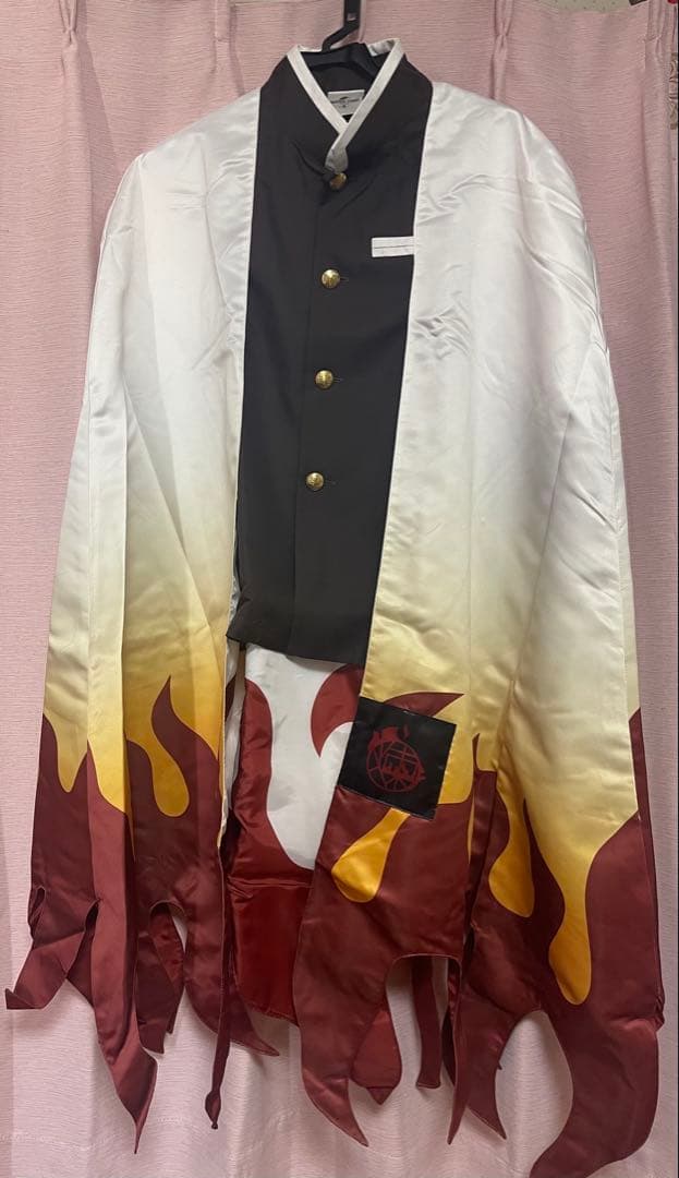 鬼滅の刃　アニメイト　煉獄杏寿郎　コスプレ　衣装　羽織　大人用サイズ 鬼滅の刃」煉獄杏寿郎の