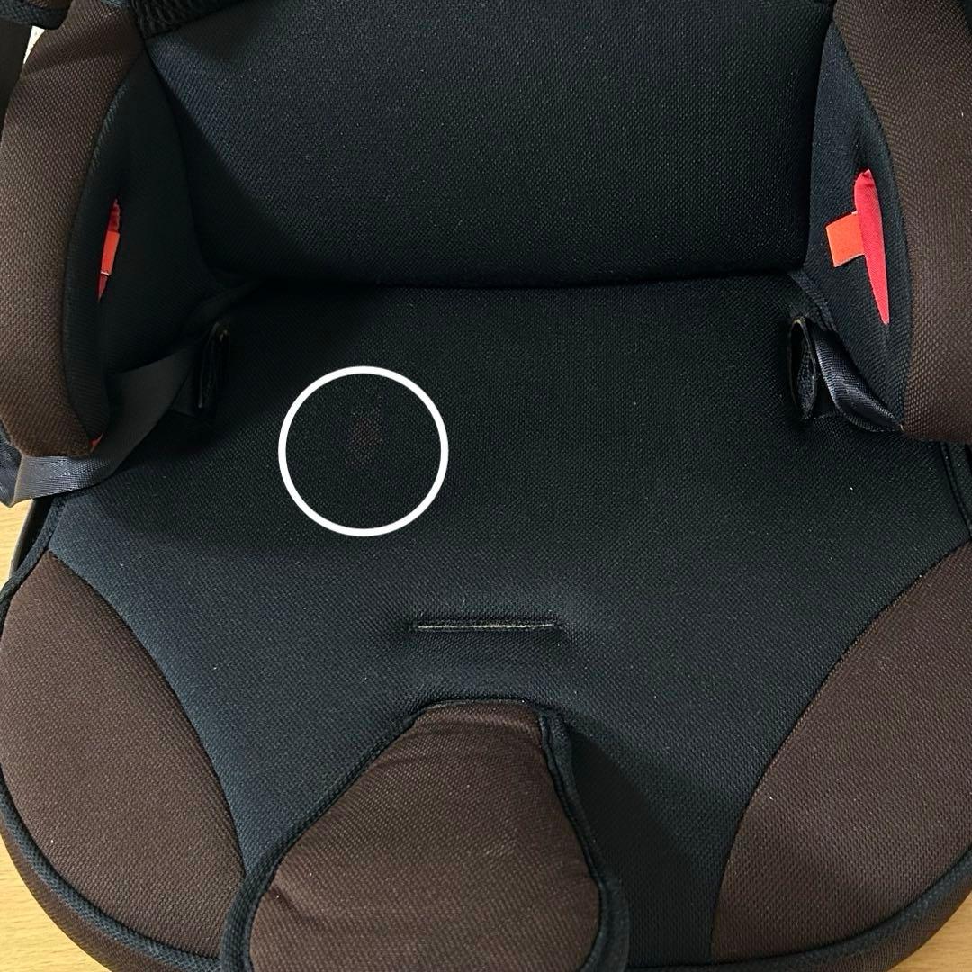 日本育児 トラベルベスト EC Fix ブラウン ジュニアシート