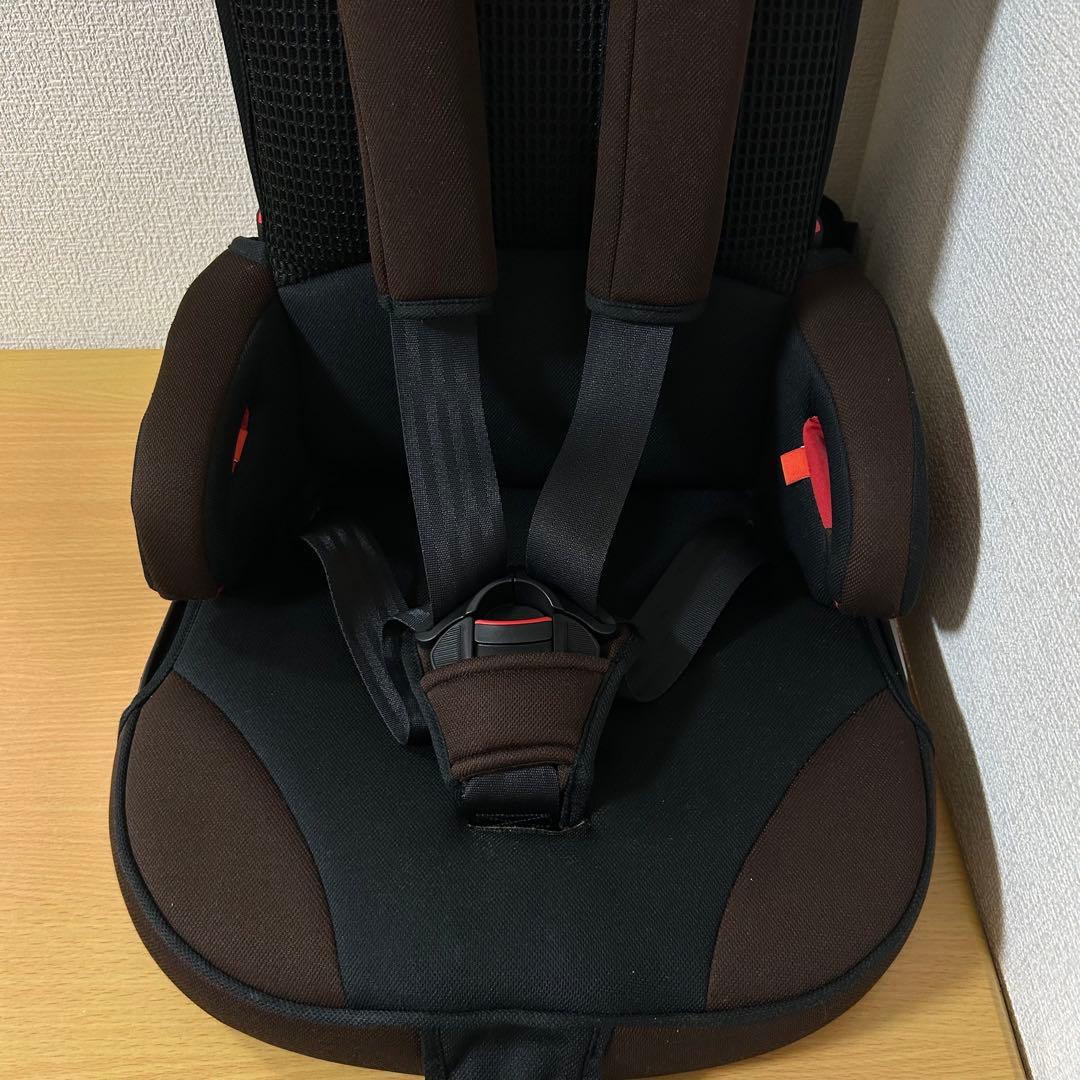日本育児 トラベルベスト EC Fix ブラウン ジュニアシート