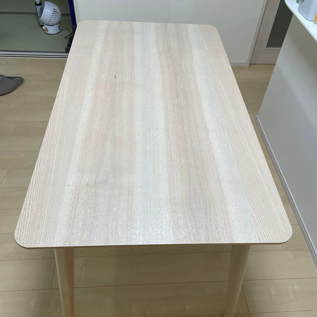 木製長方形テーブル IKEA ダイニングテーブル　ダイニングチェア2脚