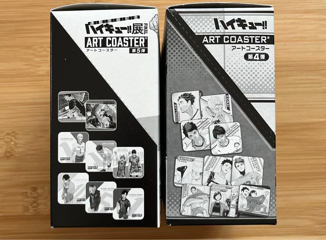 ハイキューアートコースター BOX第4弾第5弾