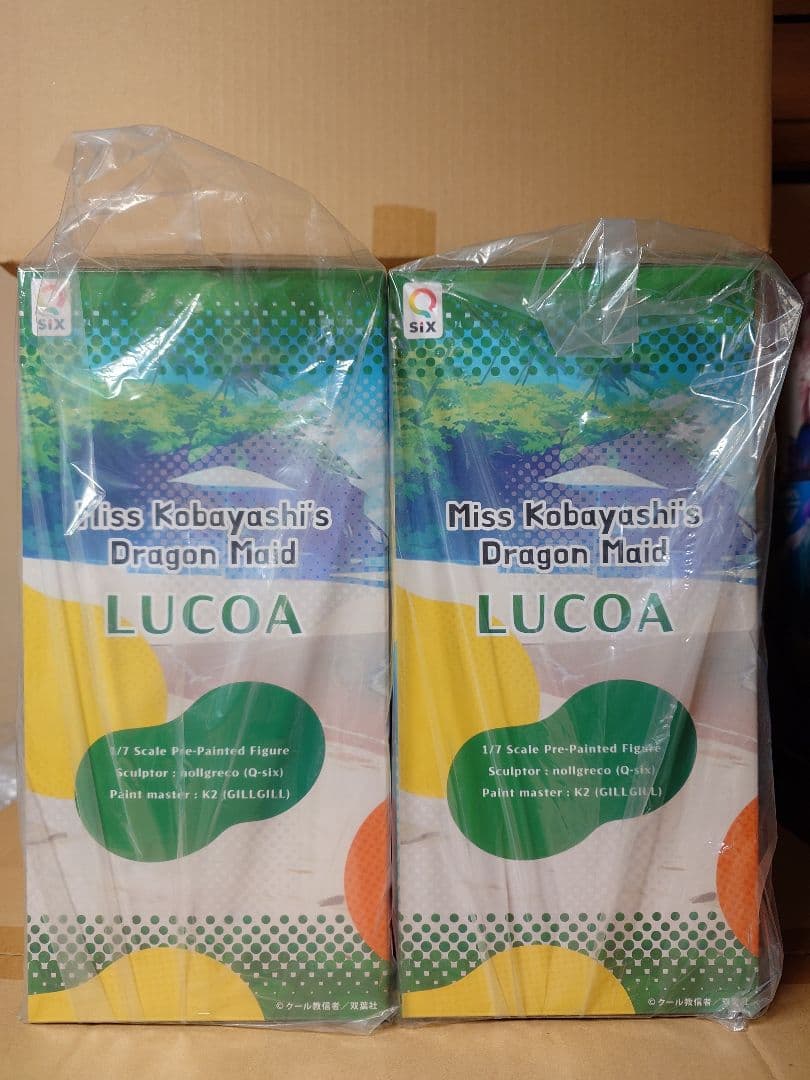 Q-six 小林さんちのメイドラゴン ルコア 1/7スケール ビキニスタイル2種