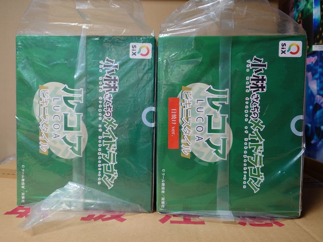 Q-six 小林さんちのメイドラゴン ルコア 1/7スケール ビキニスタイル2種