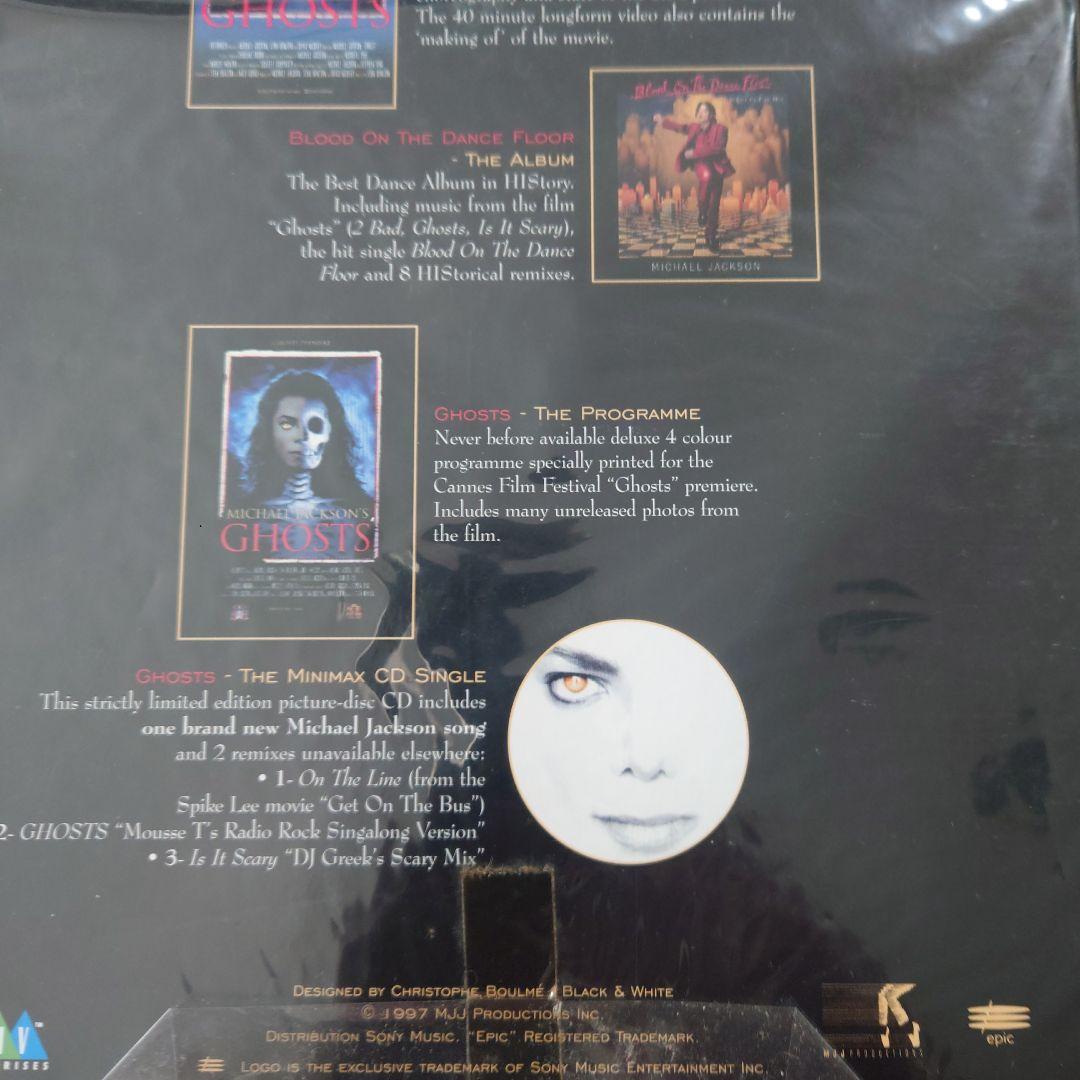MICHAEL JACKSON GHOSTS初回限定ボックスセットCD＋VHS - メルカリ