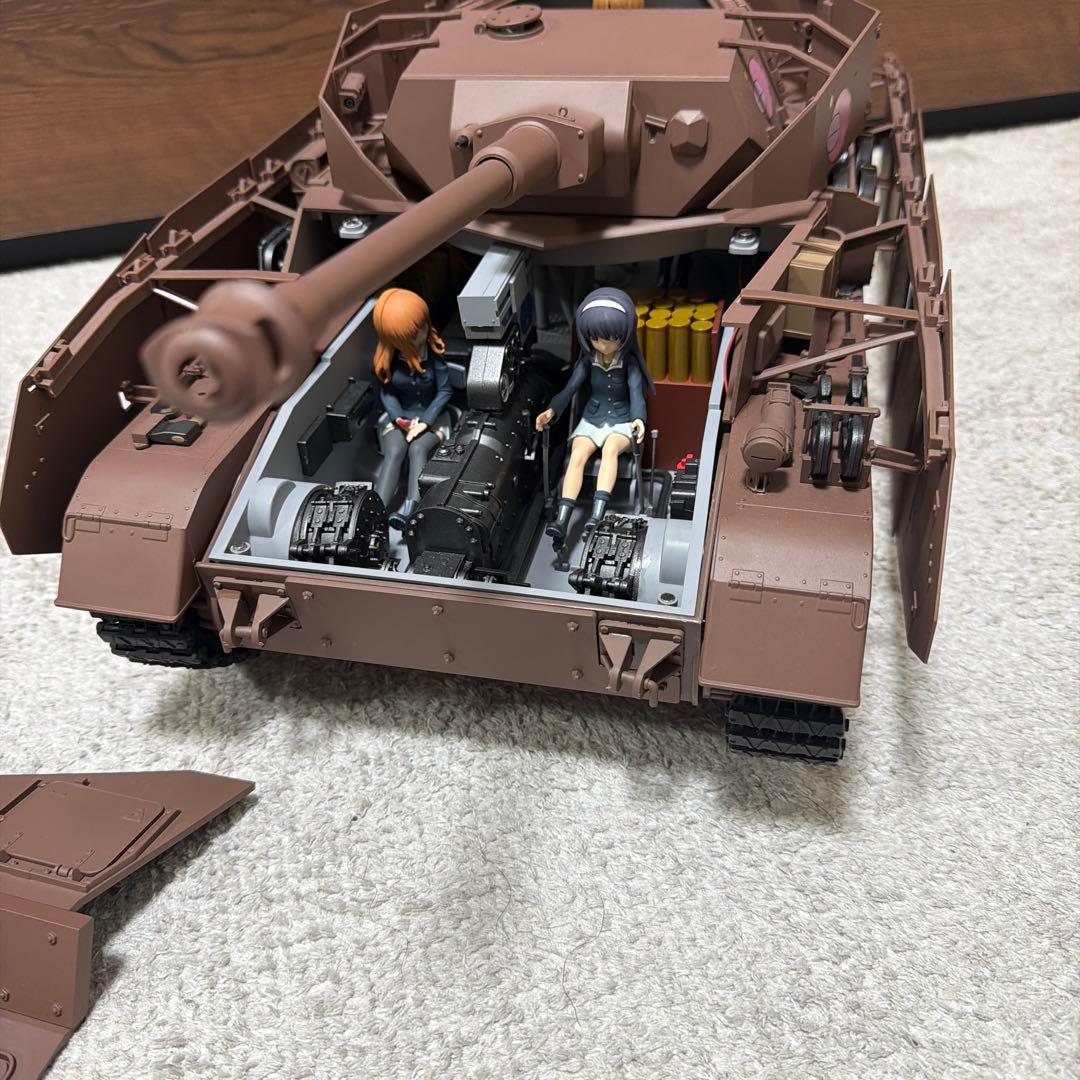 アシェットIV号戦車H型(D型改)をつくる　ガールズ&パンツァー完成品全100号