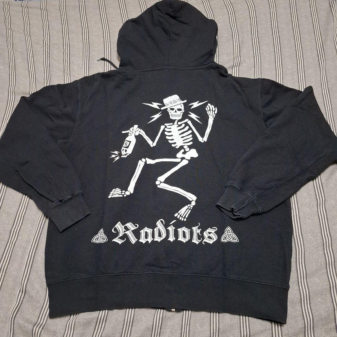 RADIOTS 髑髏パーカー Lサイズ - ミュージシャンオンライン アウトレット