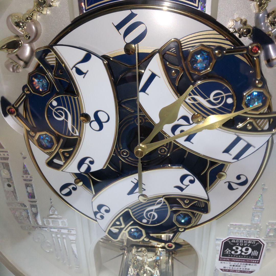k*o様 SEIKO からくりメロディ電波時計 オーバル型 全39曲　動作品
