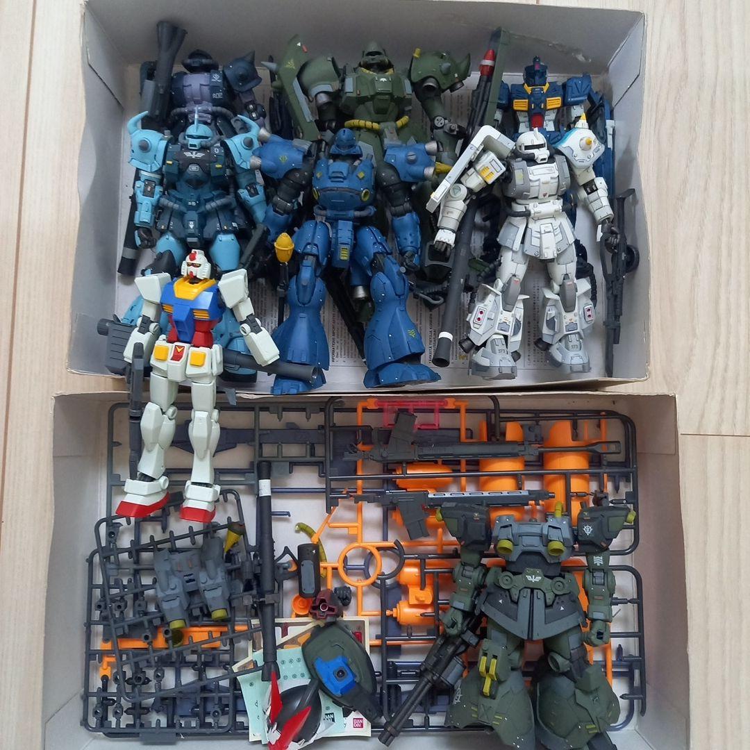 ガンプラ 組立済み ジャンクパーツ まとめ売り