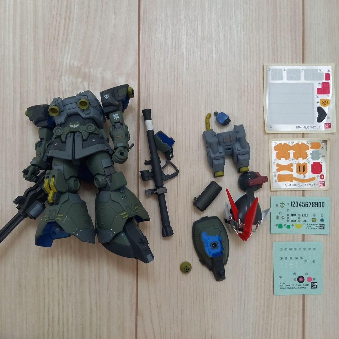 ガンプラ組立済み品ジャンクパーツまとめ売り