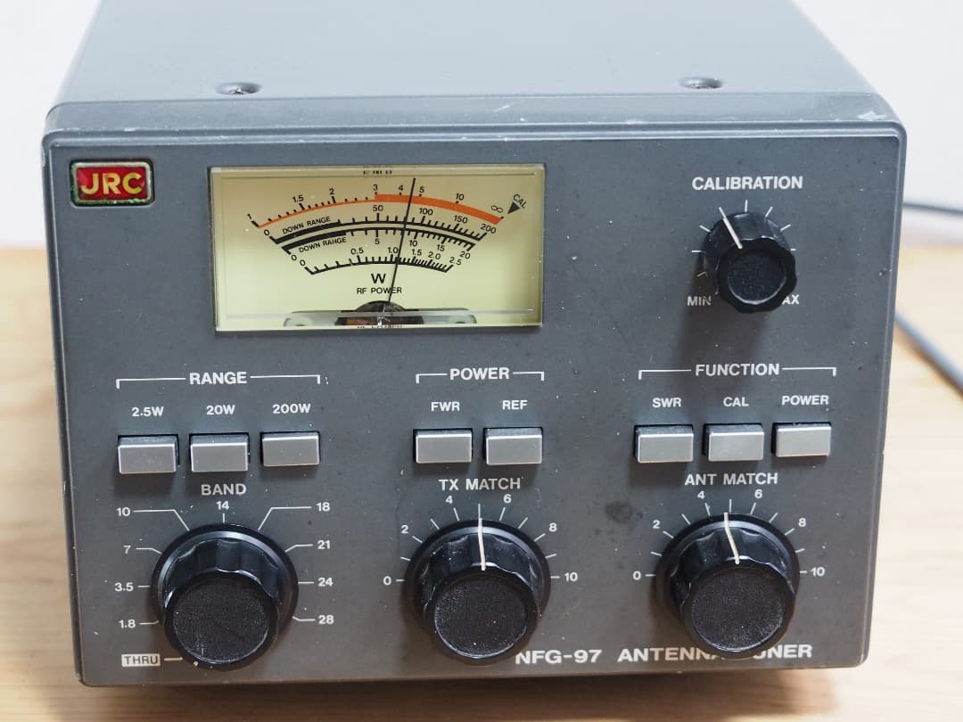 JRC 日本無線 NFG-97 1.8～30MHz アンテナチューナ - メルカリ