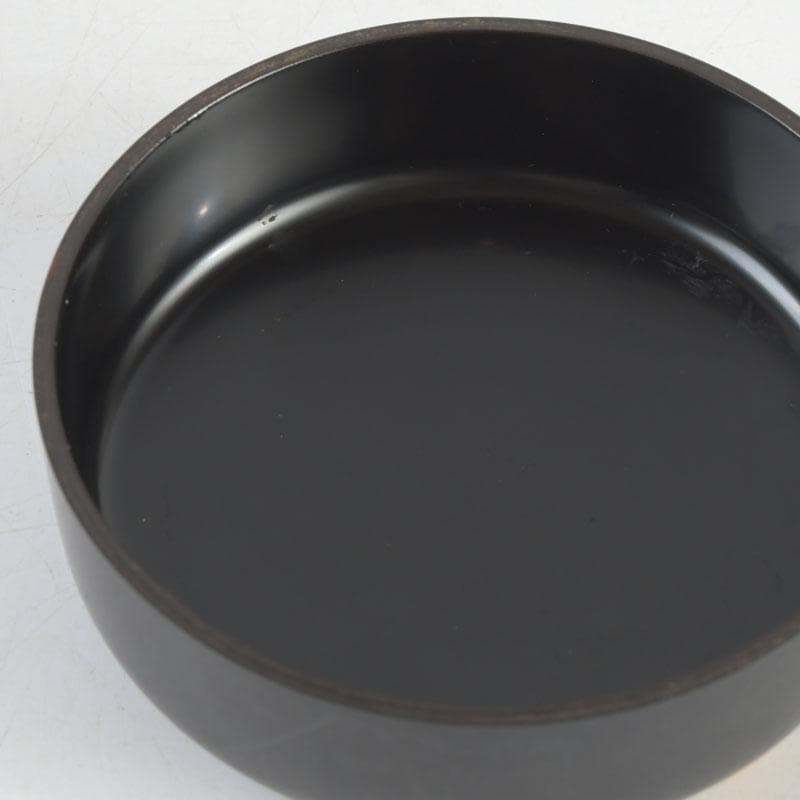 茶道具 加賀蒔絵師 志田伯峰作 鼓蒔絵 中棗 共箱 V 9519