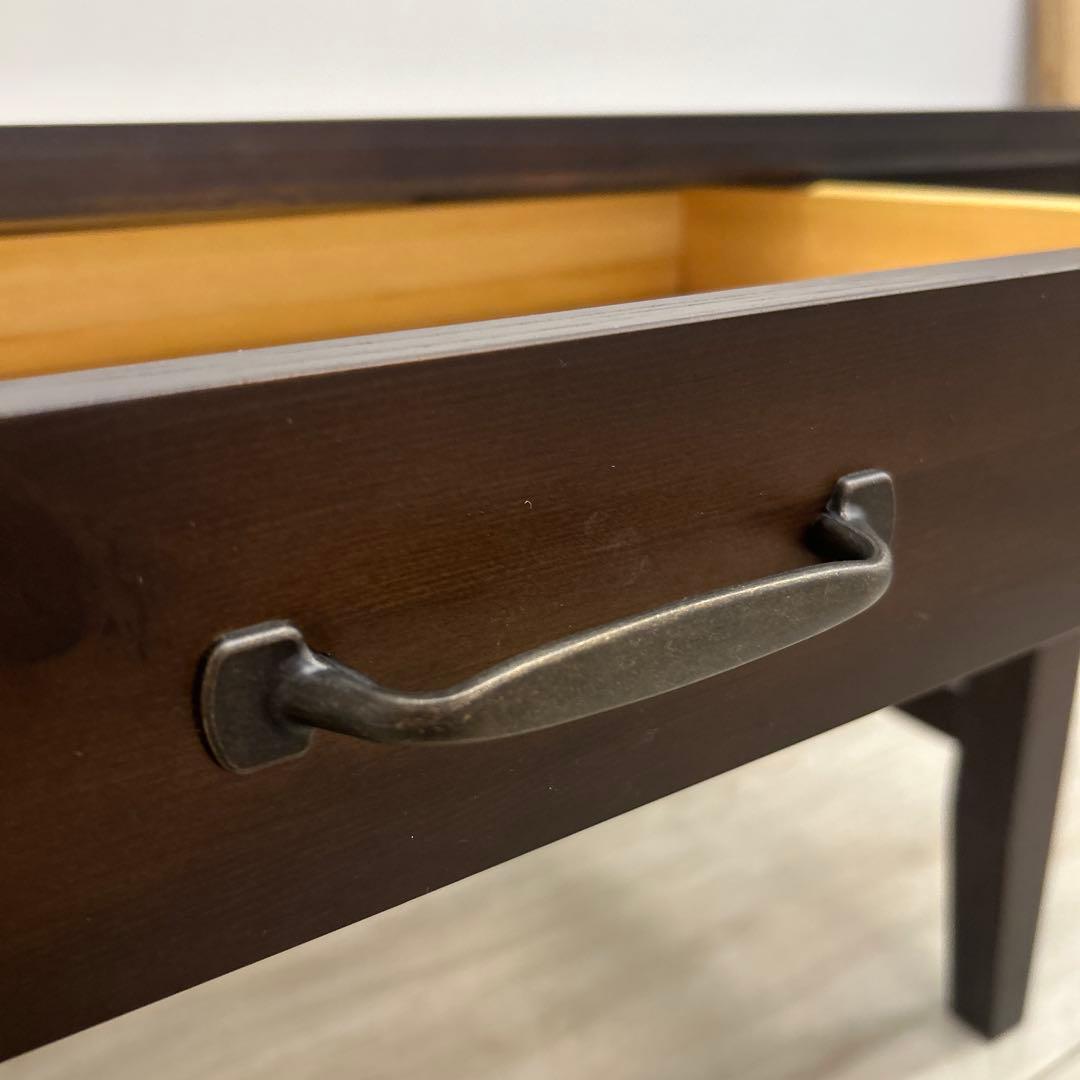 展示品・アウトレット★カントリー調ダイニングテーブル 食卓 北欧スタイル 無垢