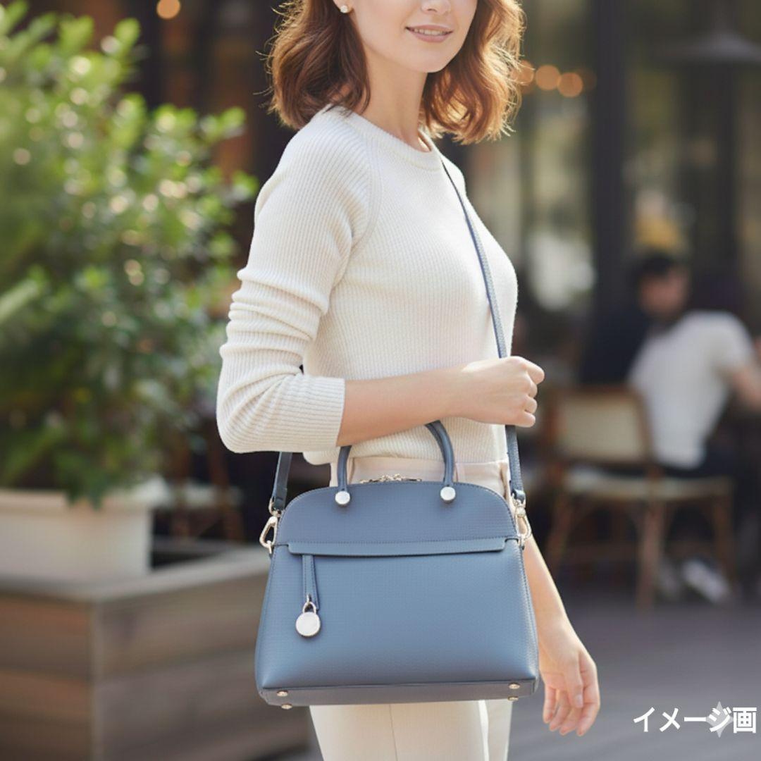 極美品✨️フルラ パイパー 2way本革ショルダー ハンドバッグ 南京錠 袋