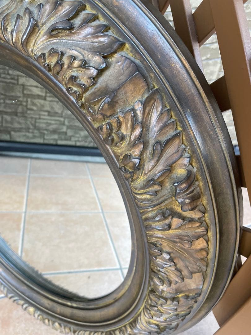 雰囲気あるオーバルガラスドーム b オランダ製 アンティーク レア