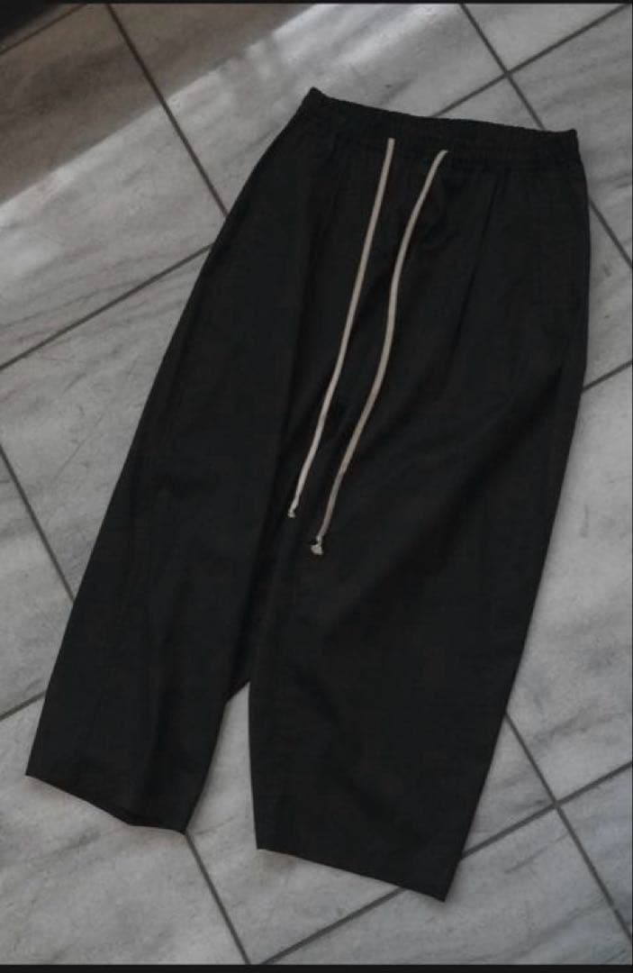 新品未使用】CTHY ワイドサルエルアンクルパンツ ブラック サイズ3 メンズ