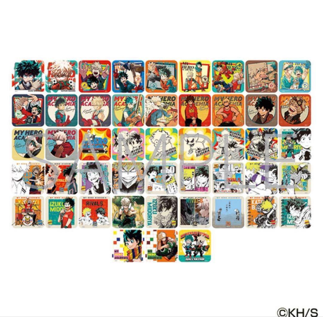 ヒロアカ アートコースター RIVALS 緑谷出久 爆豪勝己