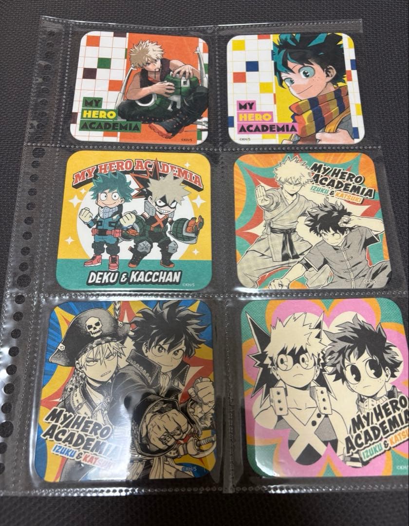 ヒロアカ アートコースター RIVALS 緑谷出久 爆豪勝己