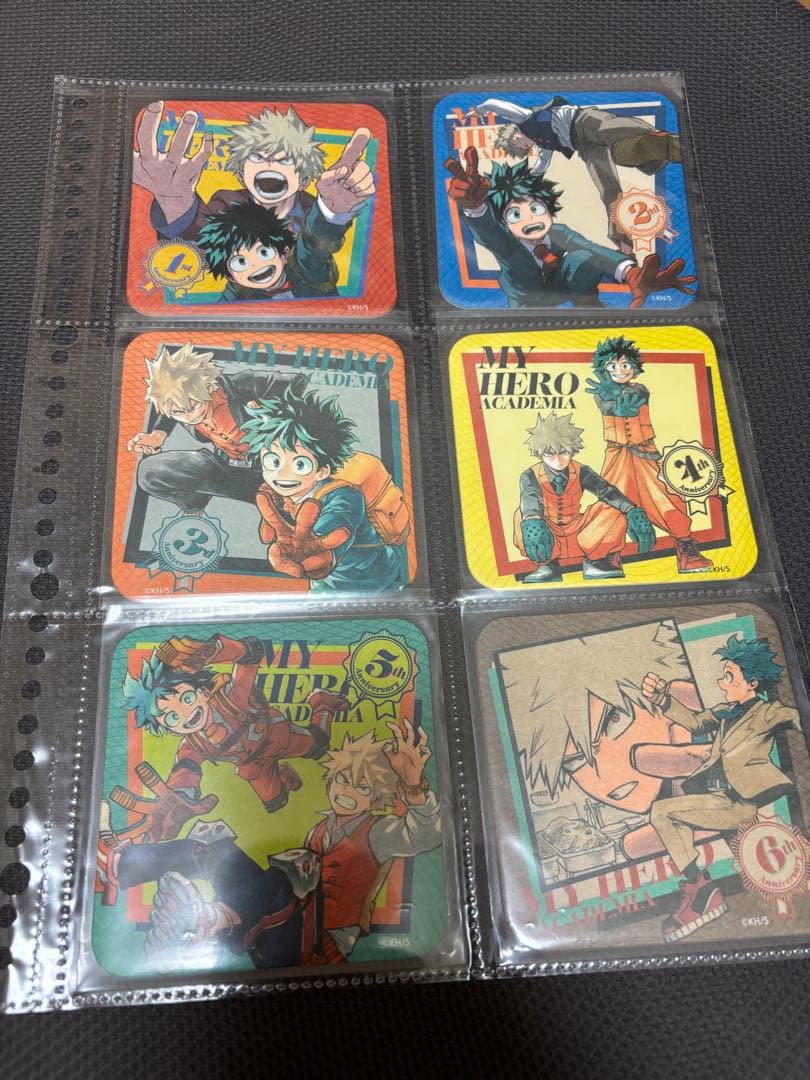 ヒロアカ アートコースター RIVALS 緑谷出久 爆豪勝己