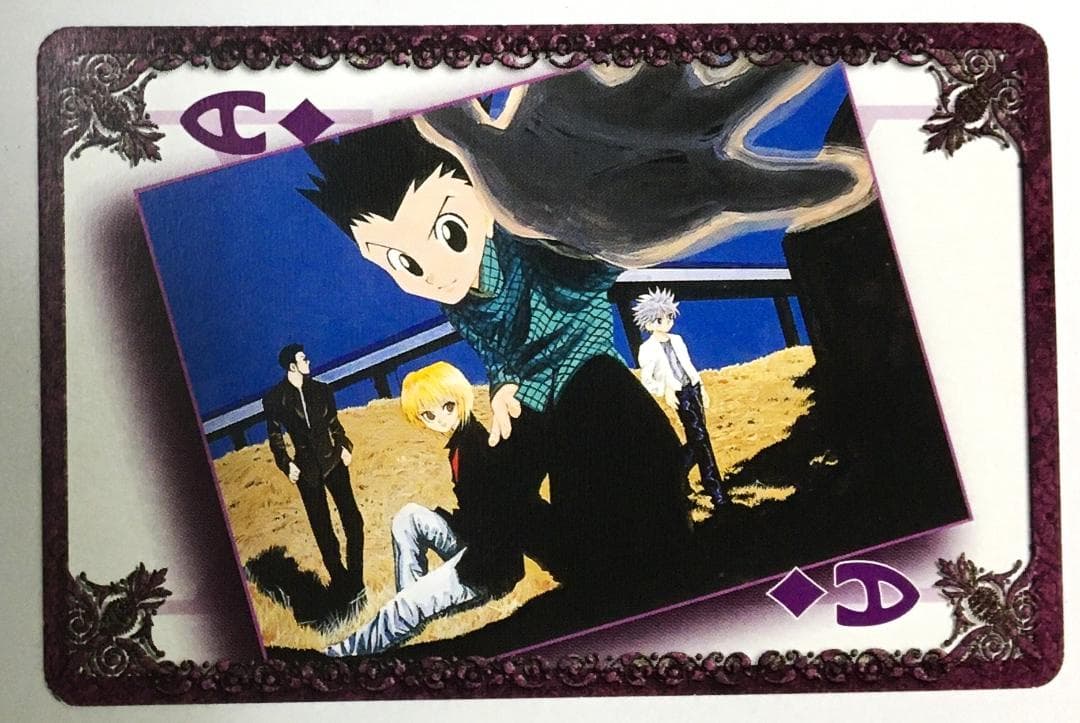 HUNTER×HUNTER トランプ キルア ゴン クラピカ レオリオ - メルカリ