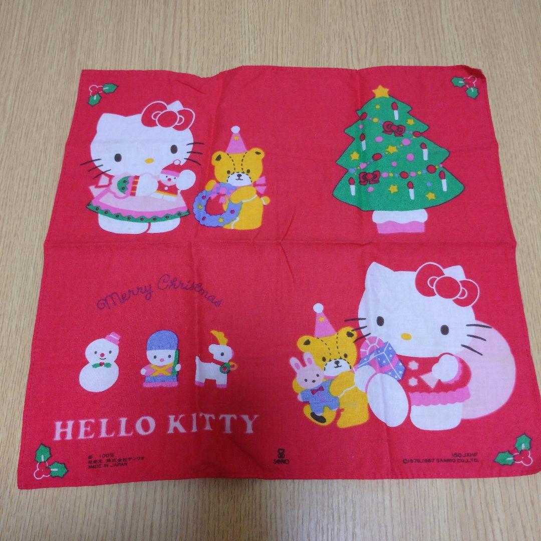 ハローキティ ハンカチ レトロ