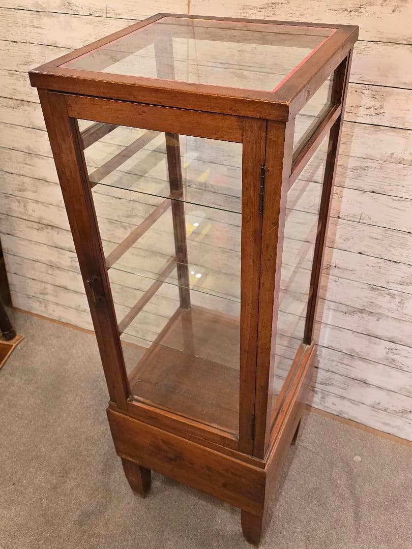 プ*い様 ガラスケース 昭和レトロ 古家具 パンケース 店舗什器 ショー