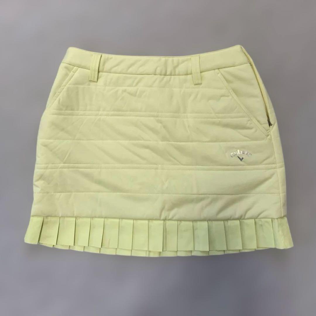 Callaway レディース 中綿入セットアップ ライトイエロー