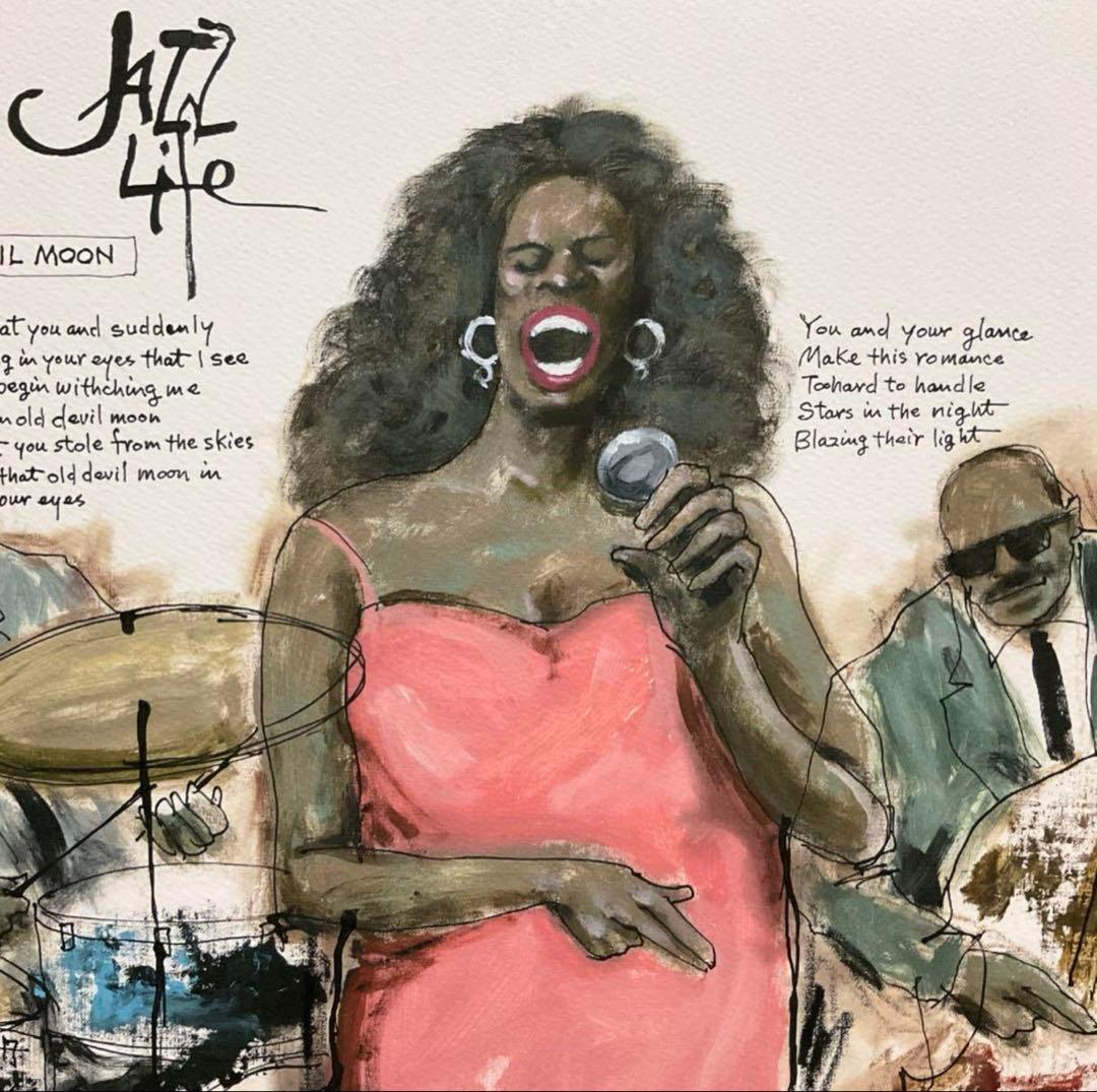 絵画・額縁・版画・津田耕・Swing・JAZZシリーズ・美術品・インテリア