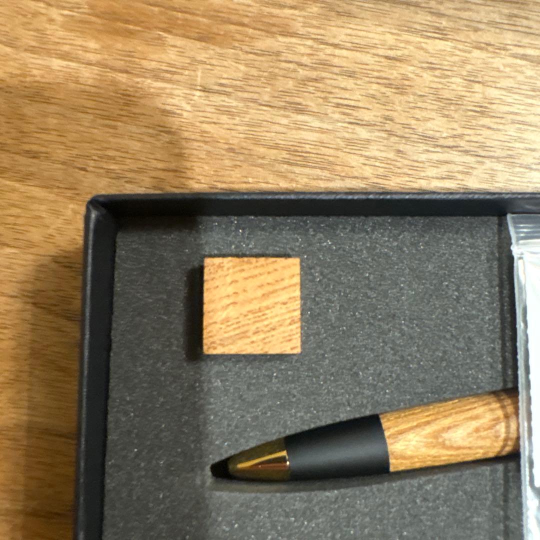 【野原工芸 欅（けやき） シャープペンシル 0.5mm ゴールド金具】　野原工芸