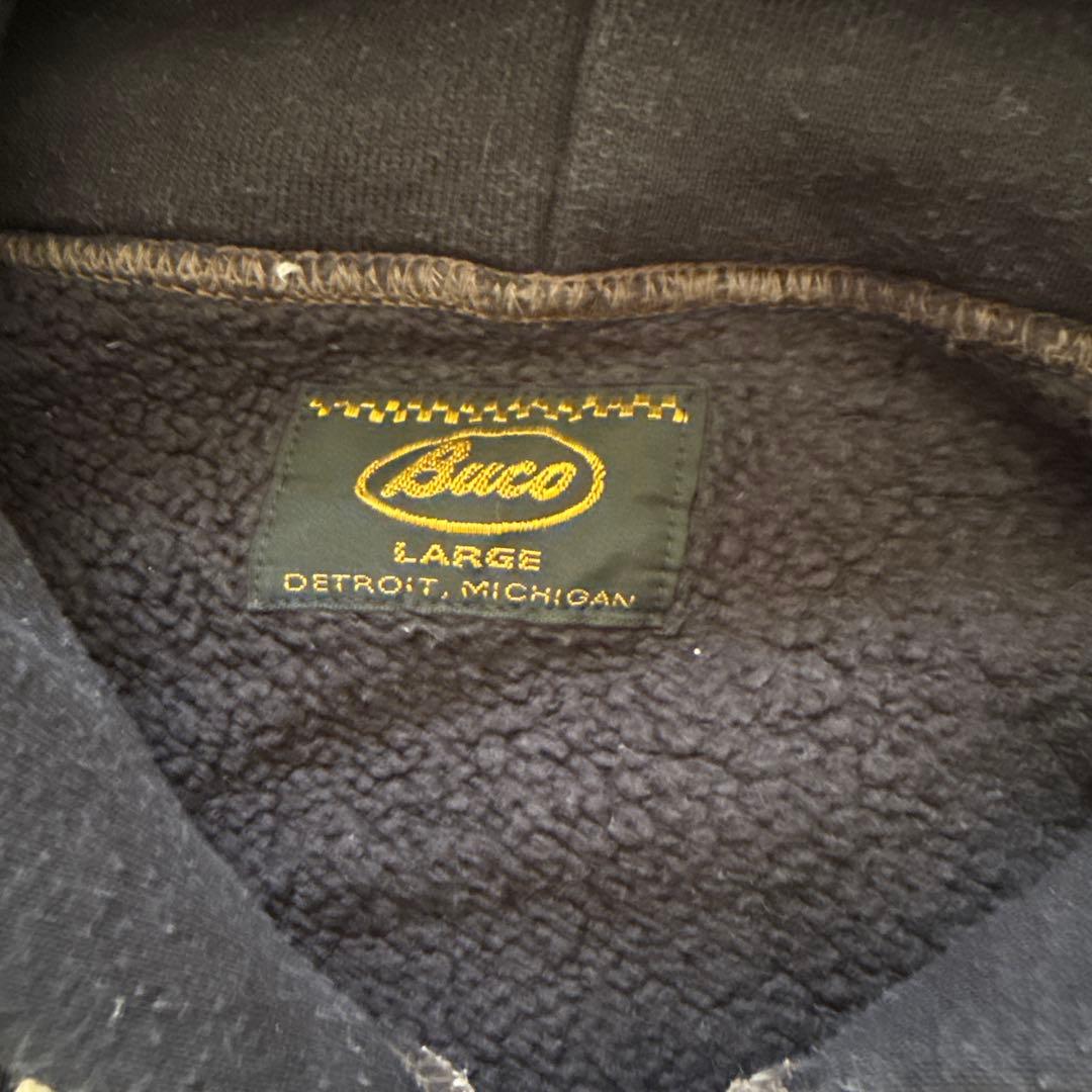 リアルマッコイズ BUCO フルジップパーカー 黒 Lサイズ