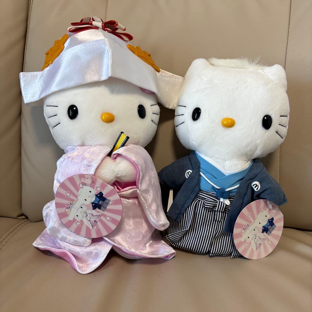 キティちゃん　ぬいぐるみとポーチ　まとめて　ハローキティ　ミミィ