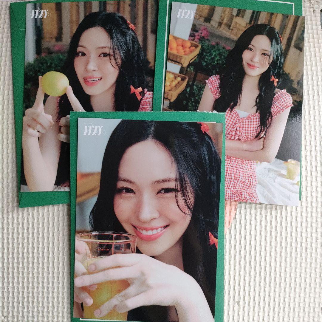 ITZY POPUP 2025夏 公式グッズ ラントレ トレカ リュジン 3枚 - メルカリ