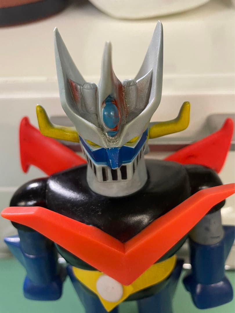 希少　グレートマジンガー　スクランブルダッシュ付き　ソフビ　当時物　バンダイ